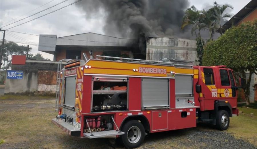 Foto: Corpo de Bombeiros/Blumenau