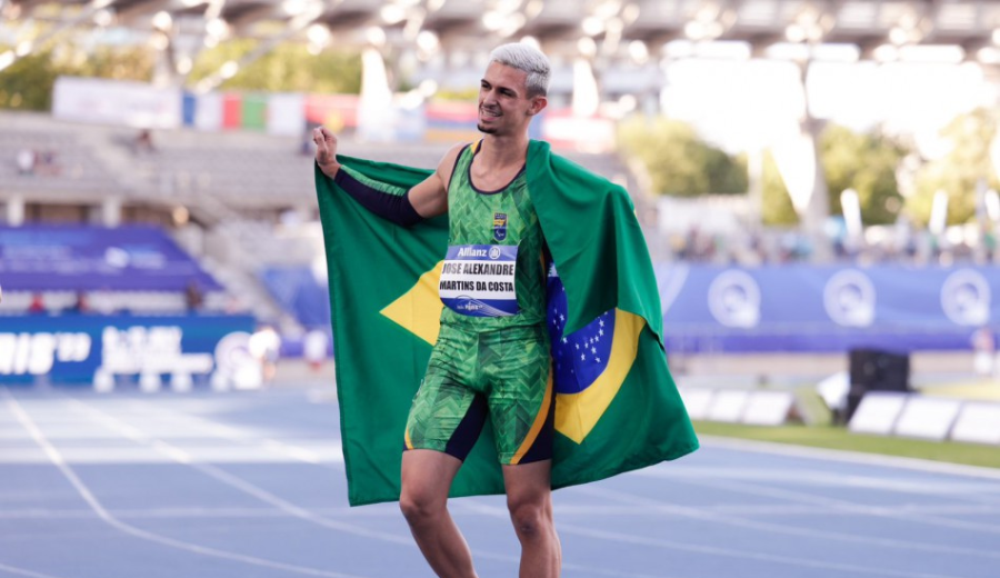 Paratleta de Blumenau conquista medalha de bronze no Mundial de Atletismo Paralímpico - Foto: CPB / Reprodução 