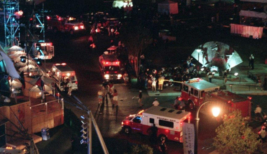 Parque Olímpico do Centenário minutos depois da explosão - Foto: Portal Perfil / Reprodução