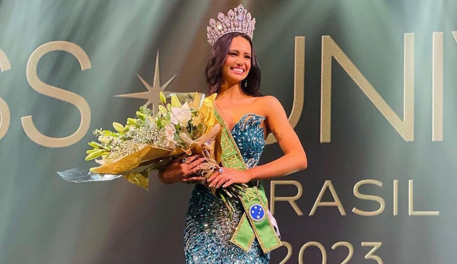 A gaúcha, Maria Brechane, levou a coroa do Miss Universo Brasil 2023 - Foto: Reprodução / Mix Blumenau