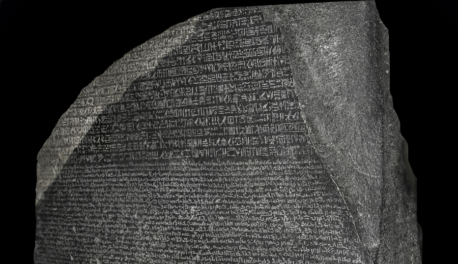Pedra de Roseta - Foto: Wikipedia / Reprodução