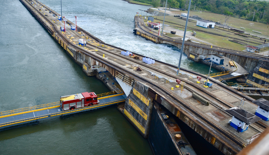 Canal do Panamá - Foto: Canva / Reprodução