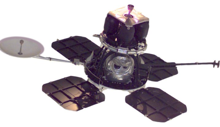 A Sonda Lunar Orbiter 1 - Foto: Wikipédia / Reprodução