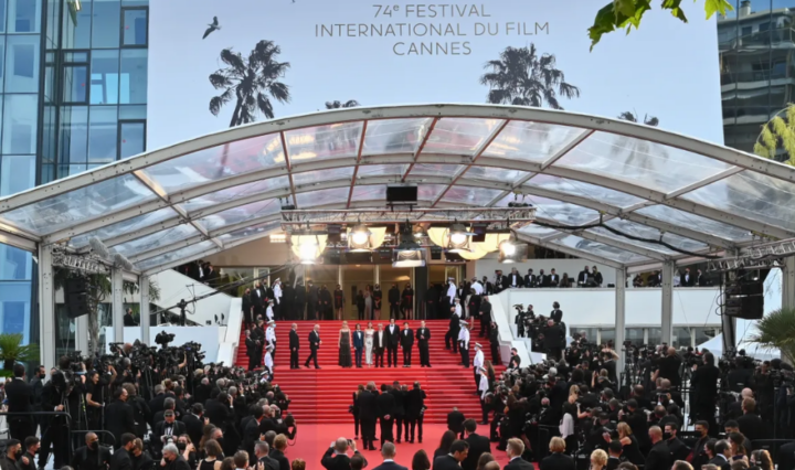 Festival e Cannes, na França, durante edição de 2021  (Stephane Cardinale - Corbis/Corbis/Getty Images) - Reprodução / Veja