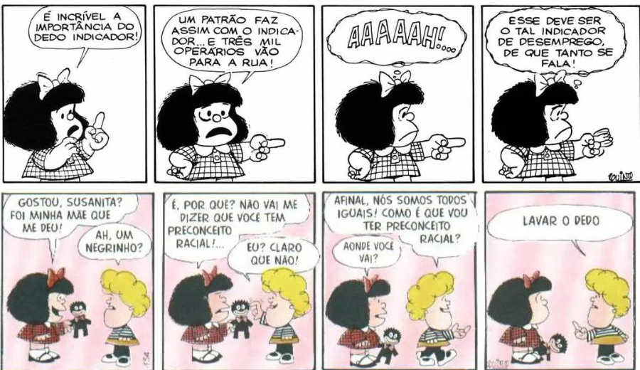 Tirinhas de Mafalda - Foto: Reprodução