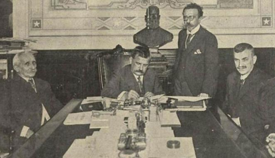 O presidente da República Venceslau Brás declara guerra contra o Império Alemão e seus aliados - Foto: Biblioteca Nacional / Reprodução